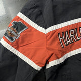 Harley-Davidson Racing Motorcycle Jacket, Orange, Black, Kids 4T