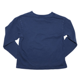 POLO logo, Navy Long-Sleeve T-shirt, Kids 5T