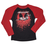 Star Wars, Red/Black Baseball Long Sleeve, Kids 5T