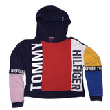 Tommy Hilfiger Logo Color Block Hoodie, Youth XS