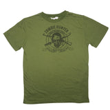 Zombie Hunter, Green T-shirt, Youth S