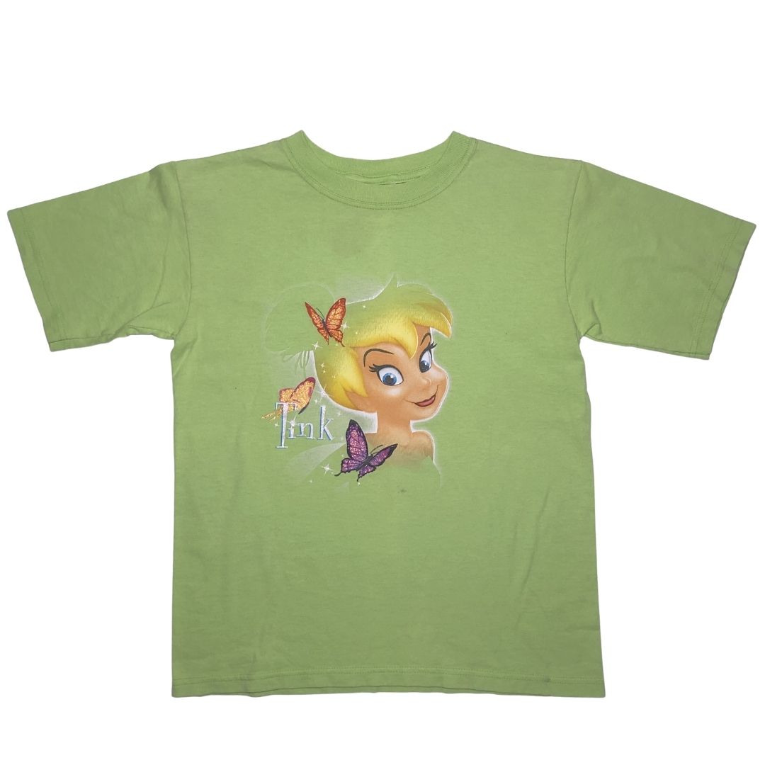 Tinker Bell, Disney, Green T-shirt, Youth XS – Treehoggers