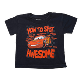 CARS, Disney, Pixar, Black T-shirt, Size Kids 2T