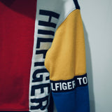 Tommy Hilfiger Logo Color Block Hoodie, Youth XS