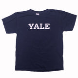 YALE College, Navy T-Shirt, Youth S