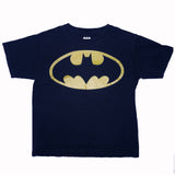 Batman Logo, Black T-Shirt, Youth XS