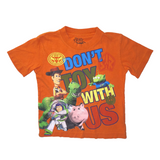 Toy Story, Don't Toy With Us, Orange T-shirt, Kids 3T