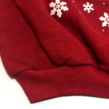 Mr and Mrs Snowman, Red Sweatshirt, Kids 5T
