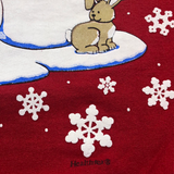Mr and Mrs Snowman, Red Sweatshirt, Kids 5T