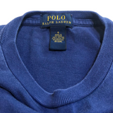 POLO logo, Navy Long-Sleeve T-shirt, Kids 5T