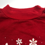Mr and Mrs Snowman, Red Sweatshirt, Kids 5T