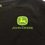 John Deere, It's A Way Of Life, Black Henley Long Sleeve, Youth XS