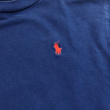 POLO logo, Navy Long-Sleeve T-shirt, Kids 5T