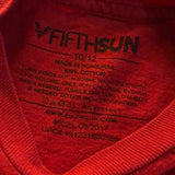 In My Defense, I Was Left Unsupervised, FUNNY, Red T-shirt, Youth XS
