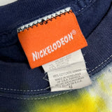 Nickelodeon, SpongeBob SquarePants, Blue and Green Tie Dye T-shirt, Youth S
