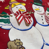 Mr and Mrs Snowman, Red Sweatshirt, Kids 5T