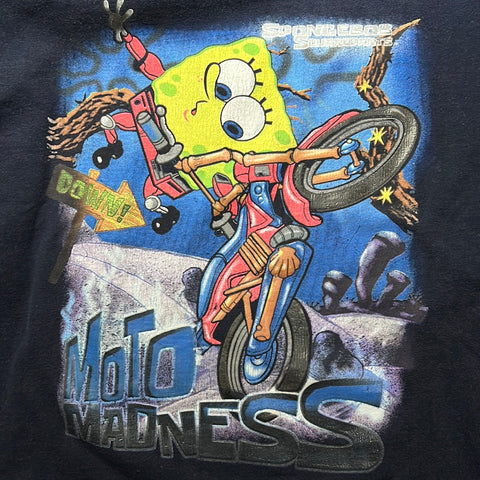fahrradhelm spongebob SpongeBob SquarePants, Bikini Bottom, BMX Moto Madness, Blue Long Sleeve T-shirt, Kids 5T