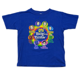 The Wiggles, Racing To The Rainbow, Blue T-shirt, Kids 5T