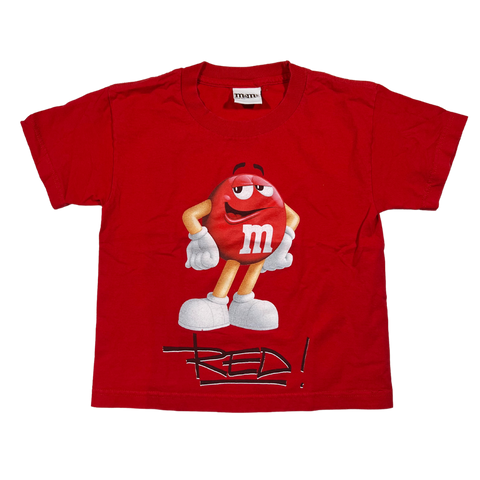 Red M&Ms Guy, Red T-shirt, Kids 5T