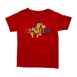Aloha Maui Hawaii, Red T-shirt, Kids 1T