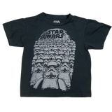 Star Wars, Stormtroopers, Black T-Shirt, Kids 4T