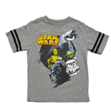 Start Wars, Galaxy, Grey T-Shirt, Kids 4T