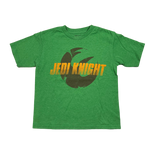 Star Wars Jedi Knight Logo, Green T-shirt, Kids 4T