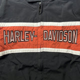 Harley-Davidson Racing Motorcycle Jacket, Orange, Black, Kids 4T