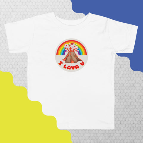 I LAVA U, Toddler Short Sleeve Tee