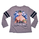 WWE Superstars, Gray T-shirt, Size Youth XS