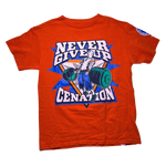 WWE, John Cena, Orange T-shirt, Size Youth S
