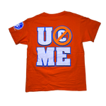 WWE, John Cena, Orange T-shirt, Size Youth S