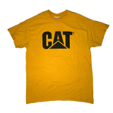 CAT, Built For It, Yellow T-shirt, Adult M