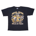 New Orleans, Saints, Black T-shirt, Youth S