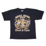 New Orleans, Saints, Black T-shirt, Youth S