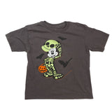 Disney Halloween, Mickey Mouse Skeleton, Glow In The Dark, Kids 3T