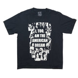 I, Too, Am The American Dream, Michelle Obama, Black T-Shirt, Youth XS