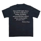 I, Too, Am The American Dream, Michelle Obama, Black T-Shirt, Youth XS