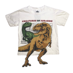 Jurassic World, T-Rex, White T-shirt, Size 5T