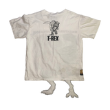 Jurassic World, T-Rex, White T-shirt, Size 5T