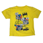 Batman, Comics, Yellow T-shirt, Kid Size 2T