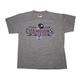 New York GIANTS, Super Bowl XLII, Grey T-shirt, Youth S