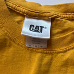 CAT, Built For It, Yellow T-shirt, Adult M