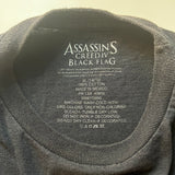 Assassin's Creed, IV, Black Flag, Black T-shirt, Youth M